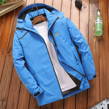 Load image into Gallery viewer, Jacket Men Waterproof Hooded Breathable Casual Jacket
