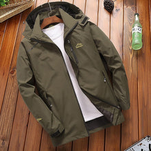 Load image into Gallery viewer, Jacket Men Waterproof Hooded Breathable Casual Jacket